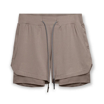 Men's 2-in-1 Sports Shorts